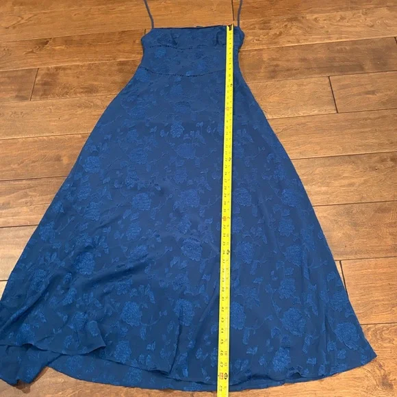 Princess Polly Navy Blue South of France Maxi Dress - Picture 12 of 12